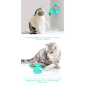 Shop pet new products luminous rotating cat rubs hair cat brush turntable windmill funny cat toy